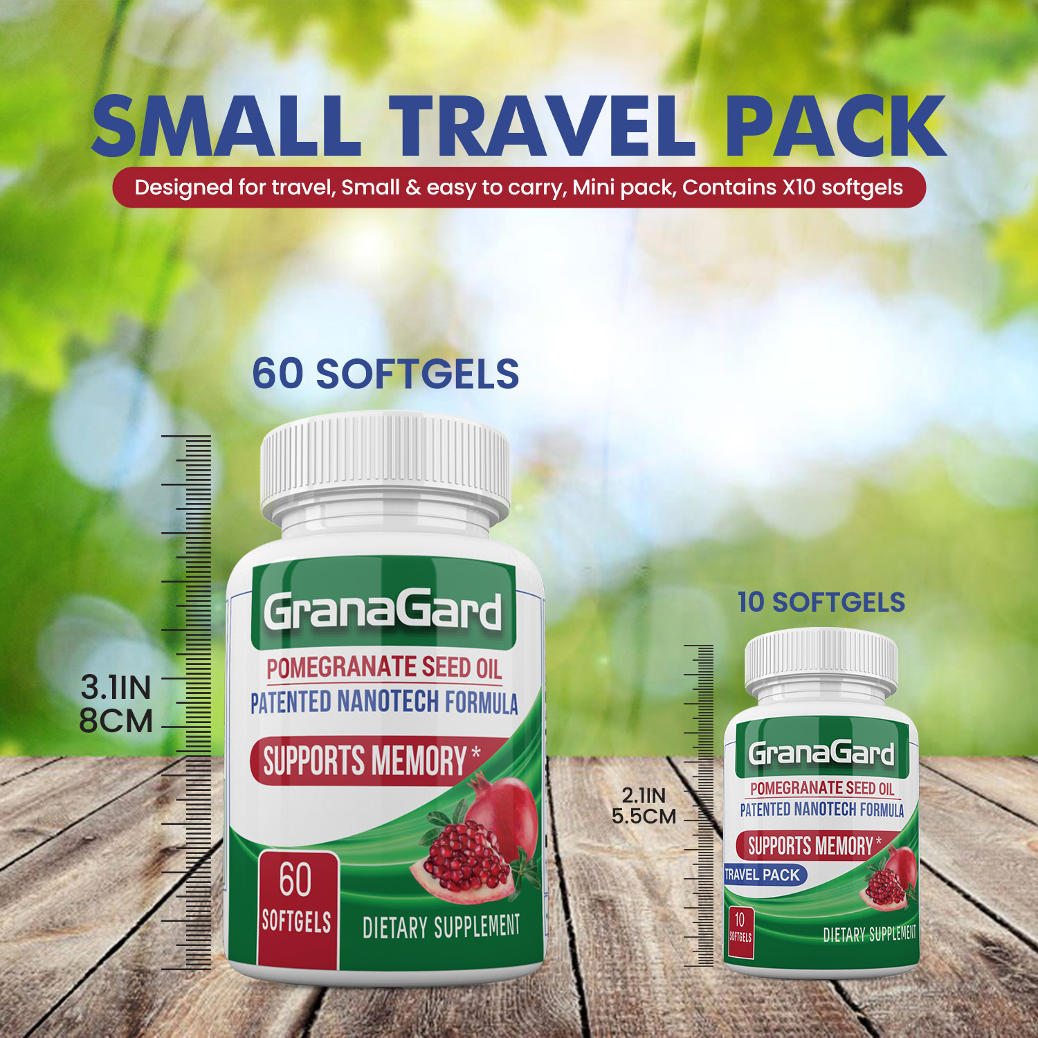 Comparing GranaGard Smalll Travel Packs